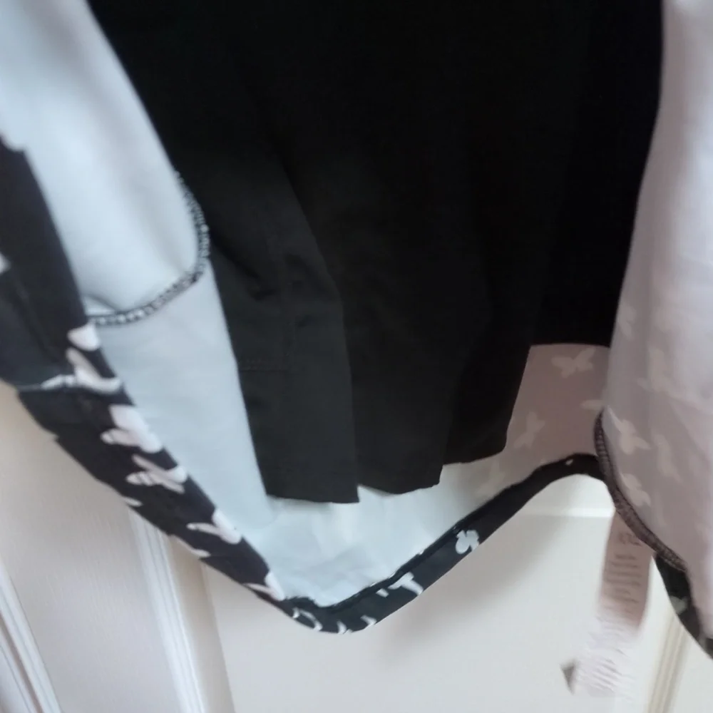 Black & White Butterfly One-Piece Swimsuit